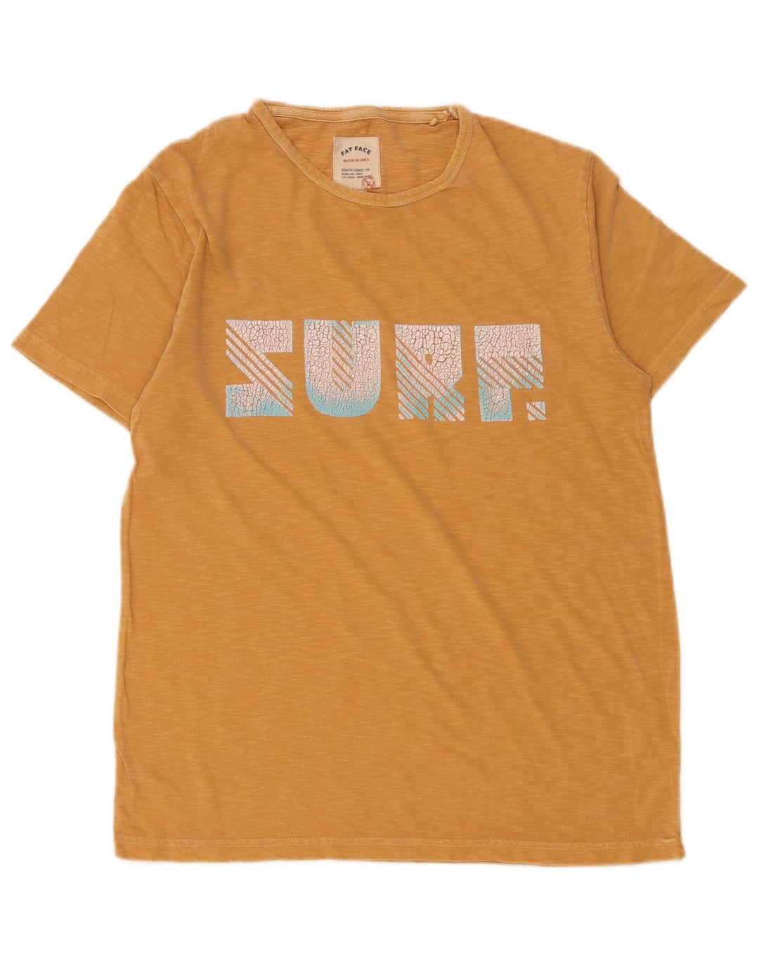 FAT FACE Muška majica kratkih rukava s grafičkim motivima, mali žuti flekasti pamuk