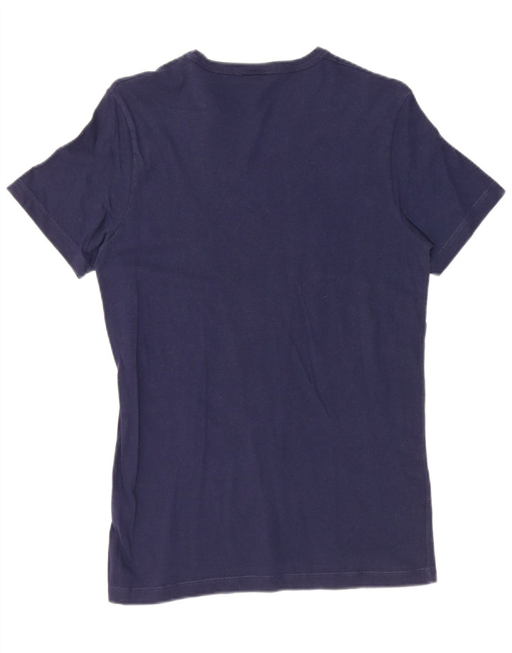 BENETTON Ženska majica kratkih rukava Peanuts Graphic UK 10 Mala tamnoplava pamuk