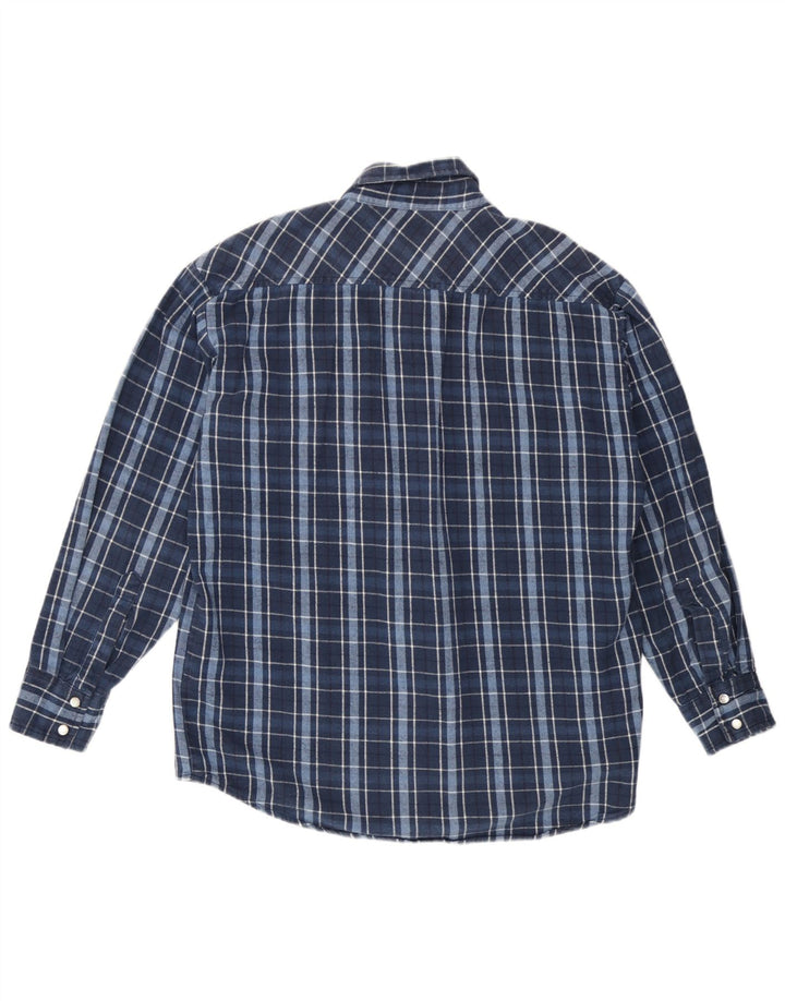 Dickies muška flanelska košulja srednje tamnoplave kare