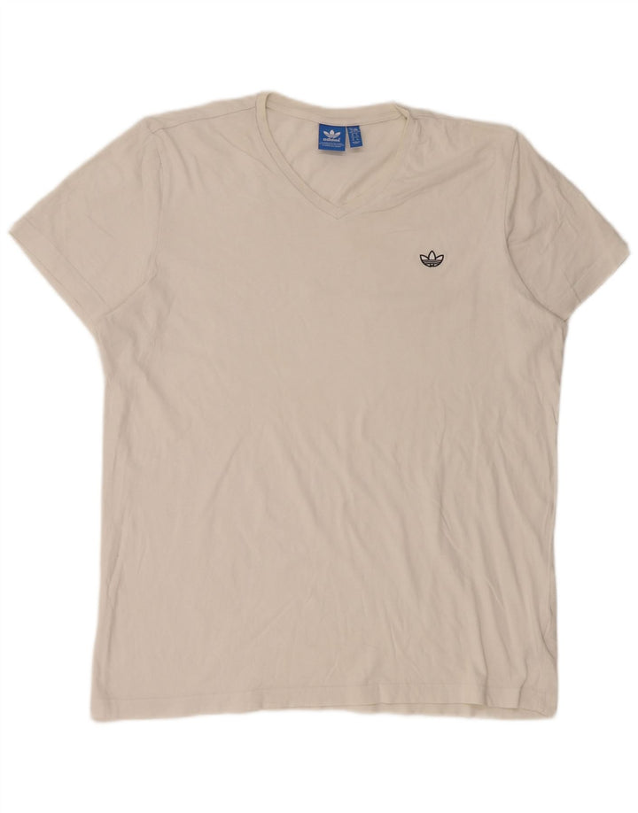 Adidas muška majica XL bijeli pamuk