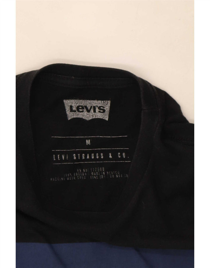 Levi's muška majica s grafičkim motivima srednje crna