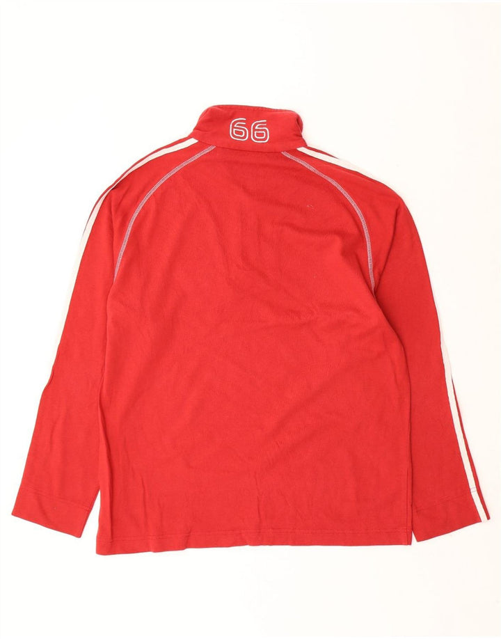 SERGIO TACCHINI Muška majica s izrezom i trenirkom s grafičkim detaljima, velika crvena