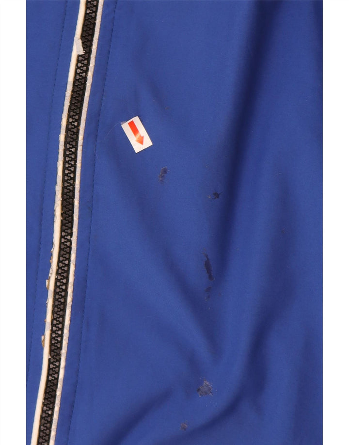 ASICS muška trenirka gornja jakna XL plavi poliester u boji