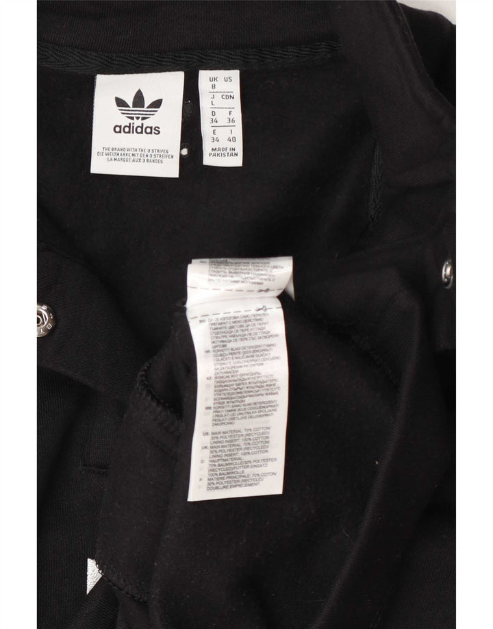 Adidas ženska majica s dugmadima i kratkim izrezom UK 8, mala crna