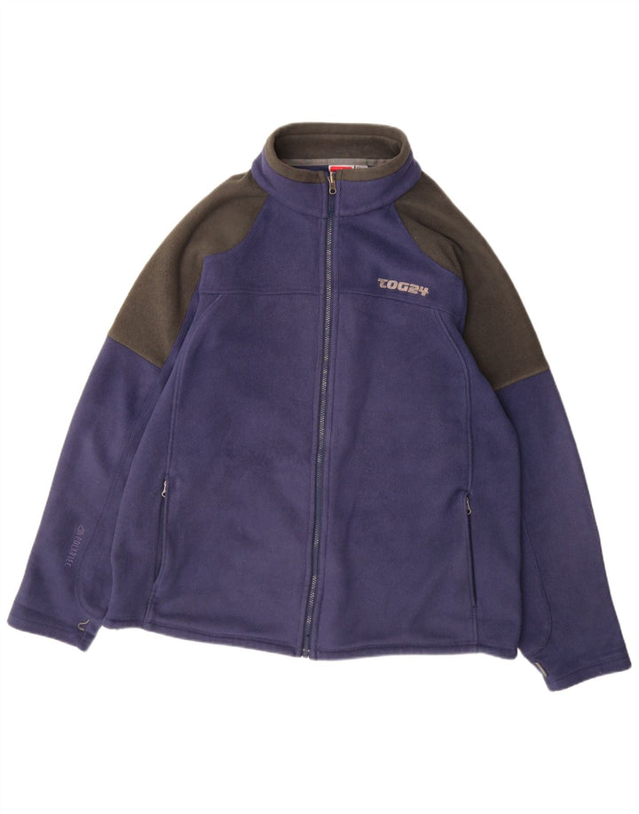 TOG 24 Muška jakna od flisa UK 44 2XL plava poliesterska boja