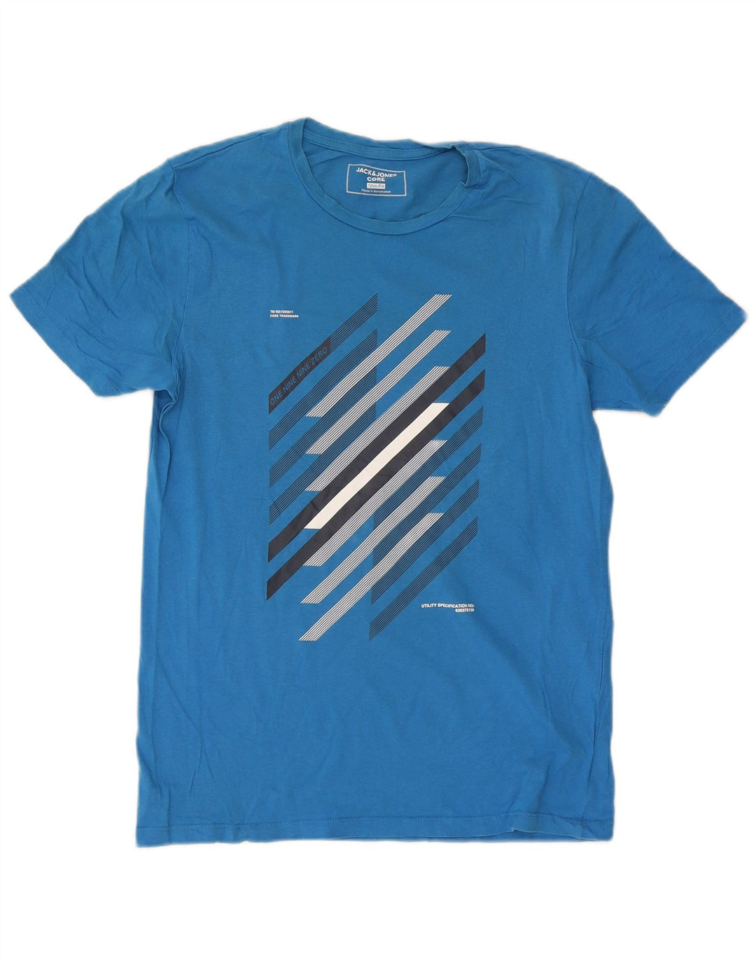 Jack & Jones muška majica kratkih rukava Slim Fit Large Blue Pamuk