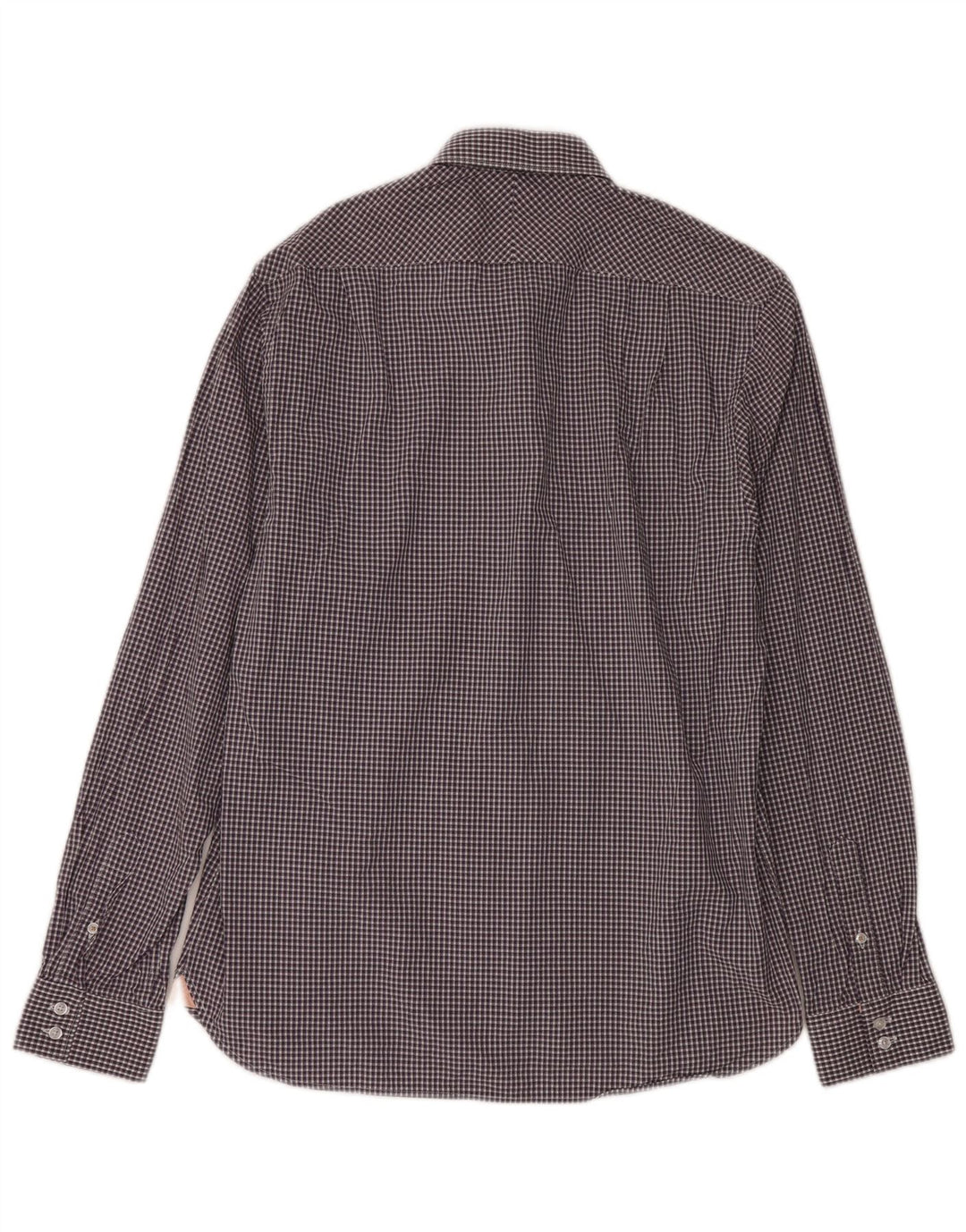 Ben Sherman muška košulja veličine 16 veliki ljubičasti pamuk od ginghama