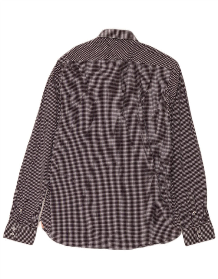 Ben Sherman muška košulja veličine 16 veliki ljubičasti pamuk od ginghama