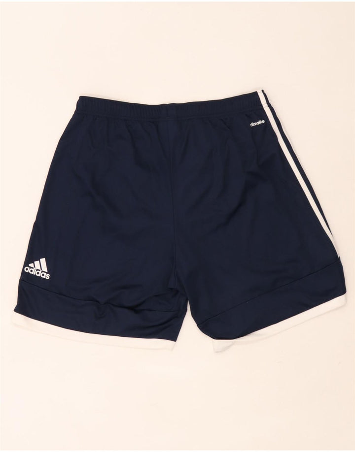 Adidas muške sportske kratke hlače Climalite velike tamnoplave poliesterske boje