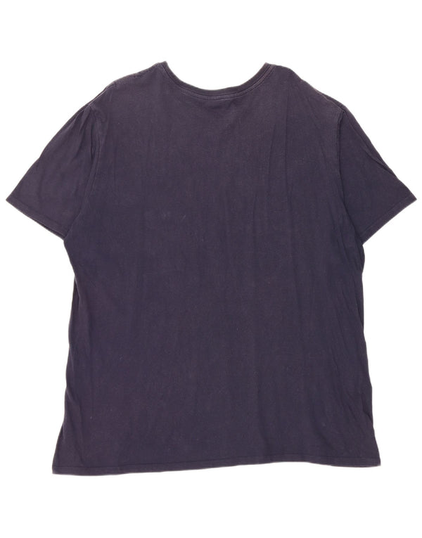 Nike Top 2XL majica atletskog kroja s motivima tamnoplava