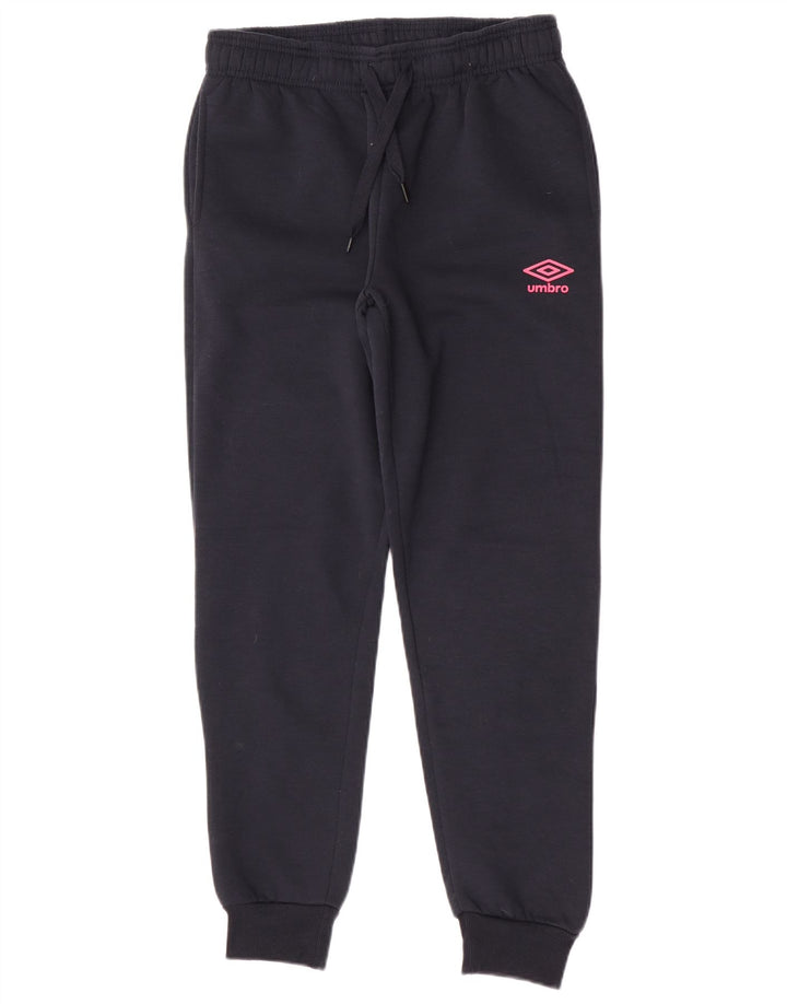 Umbro Ženska trenirka Hlače Joggers UK 12 Srednje tamnoplavi pamuk