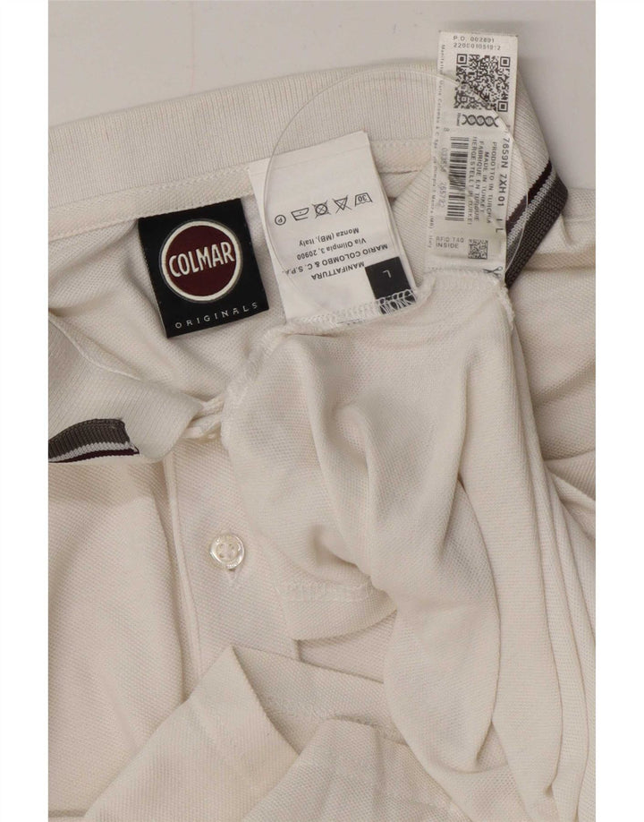 Colmar muška polo majica Large White Cotton