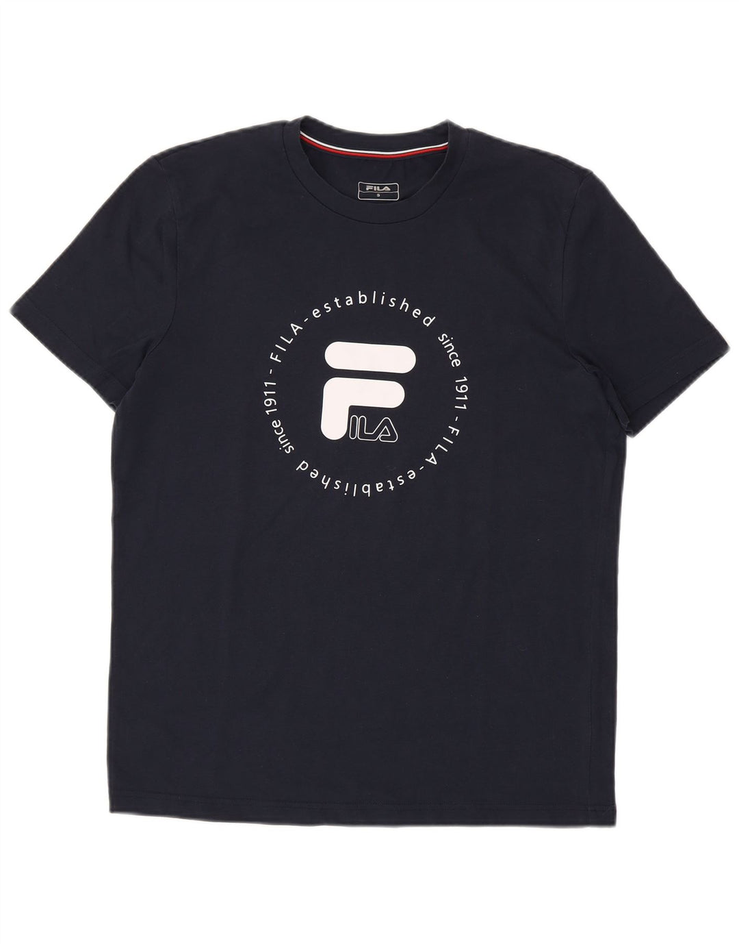 FILA Majica kratkih rukava s grafičkim motivima, mala tamnoplava