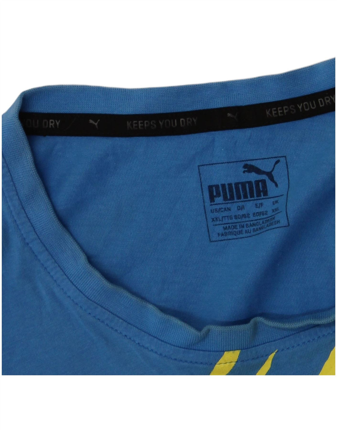 Puma muška majica s grafičkim motivima 2XL plava