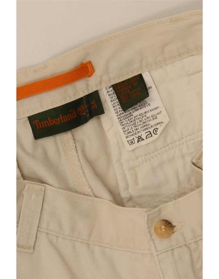 Timberland muške kargo kratke hlače W34 velike, bež pamuk