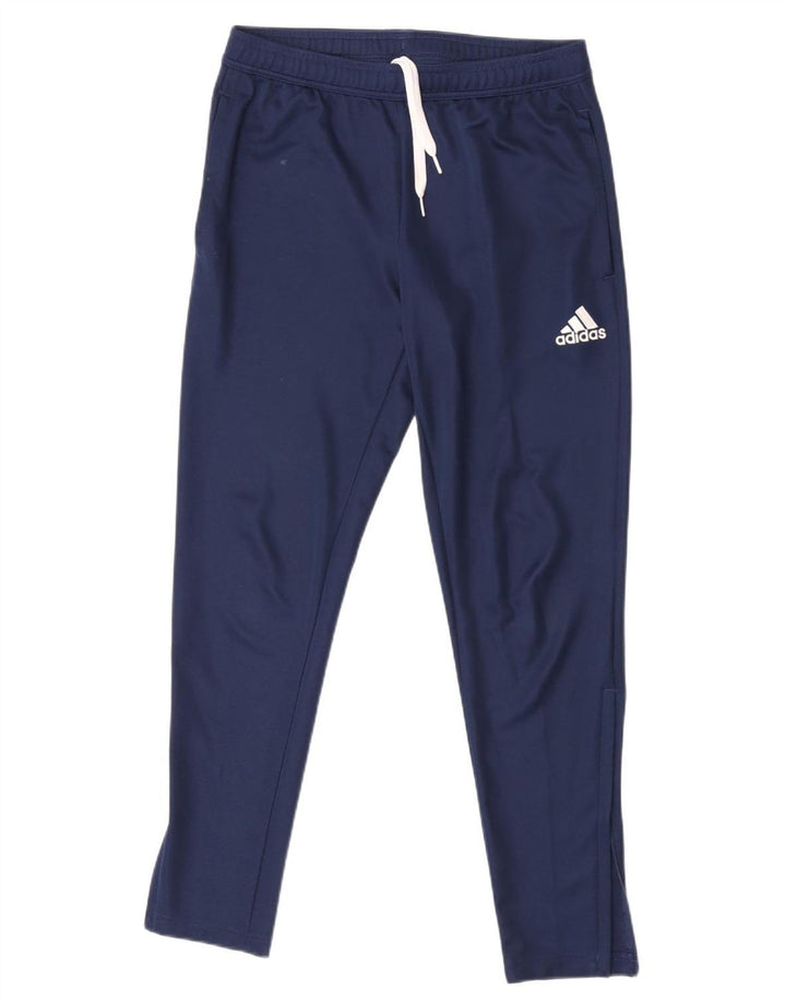 Adidas muške Aeroready hlače za trenirku Srednje tamnoplavi poliester