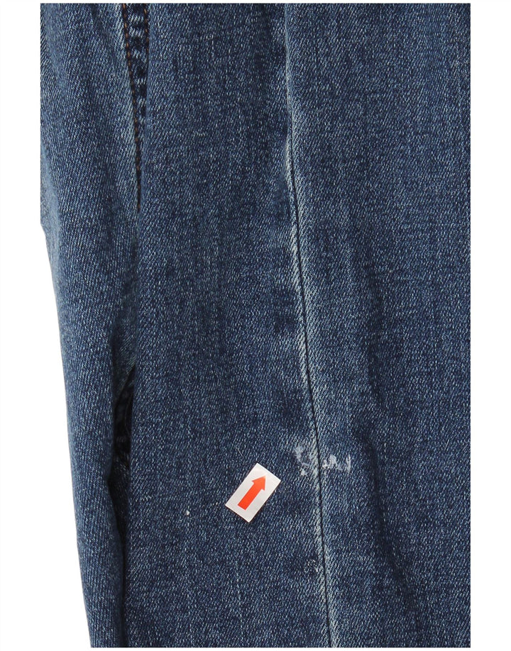 HOLLISTER Muške uske ravne traperice W32 L32 Plavi pamuk