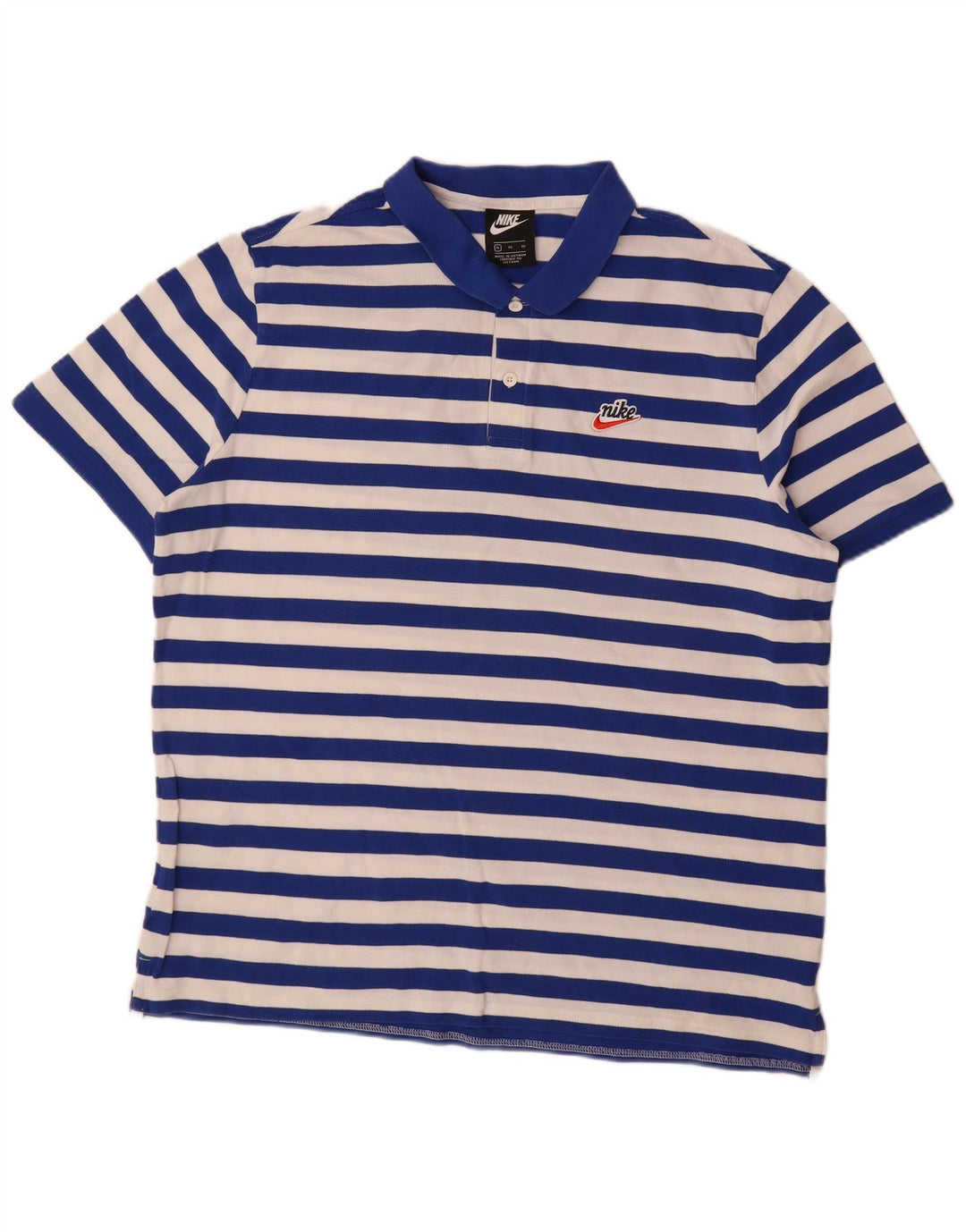 Nike muška polo majica XL plavi pamuk