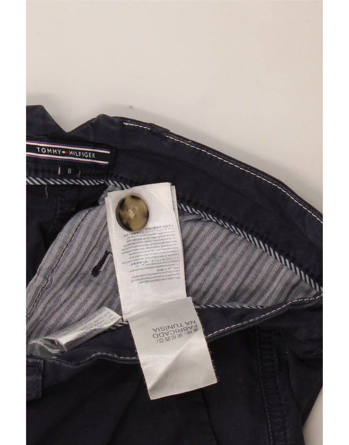 TOMMY HILFIGER Ženske chino kratke hlače US 8 srednje W32 tamnoplavi pamuk