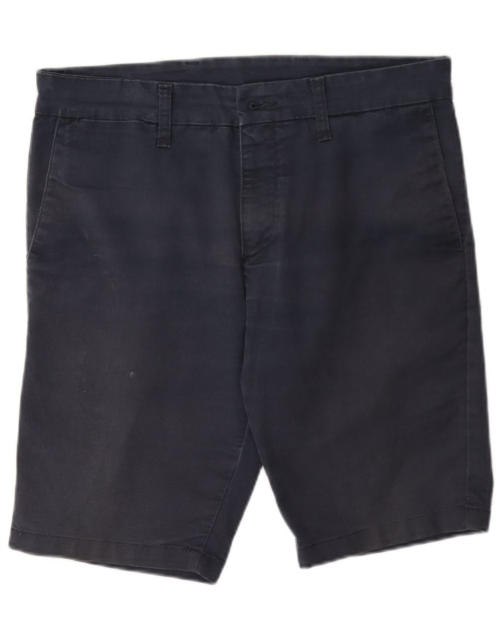 Carhartt muške chino kratke hlače W33 srednje tamnoplavi pamuk