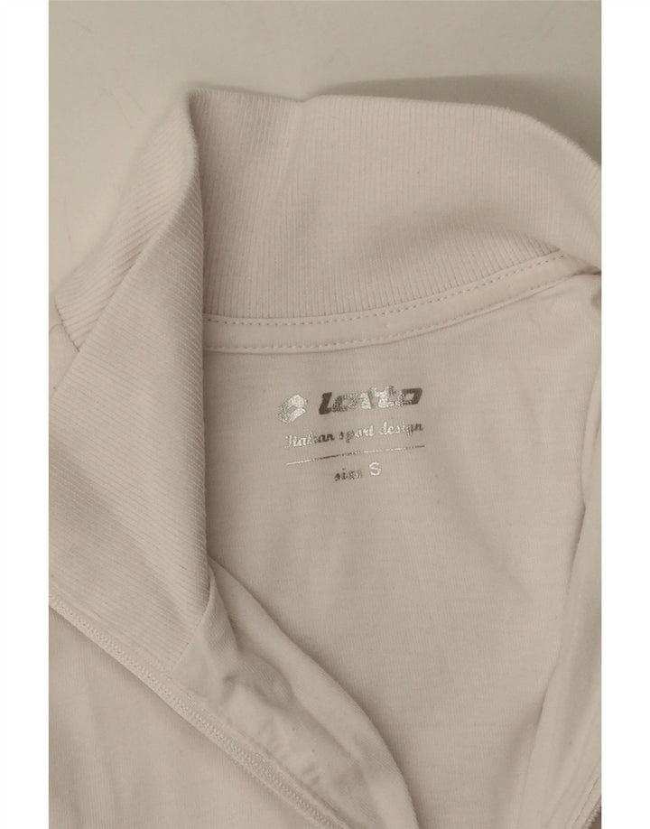 Lotto ženska gornja jakna trenirke UK 10 Mala bijela