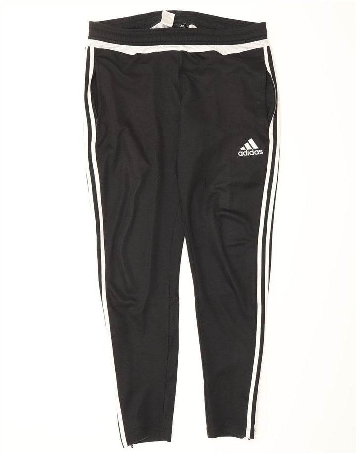 ADIDAS Muške Climalite Trenirke Hlače srednje crne boje