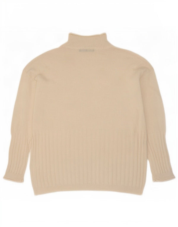 Marks & Spencer ženski džemper s kornjačičastim ovratnikom UK 10 Small Beige