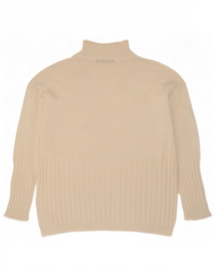 Marks & Spencer ženski džemper s kornjačičastim ovratnikom UK 10 Small Beige