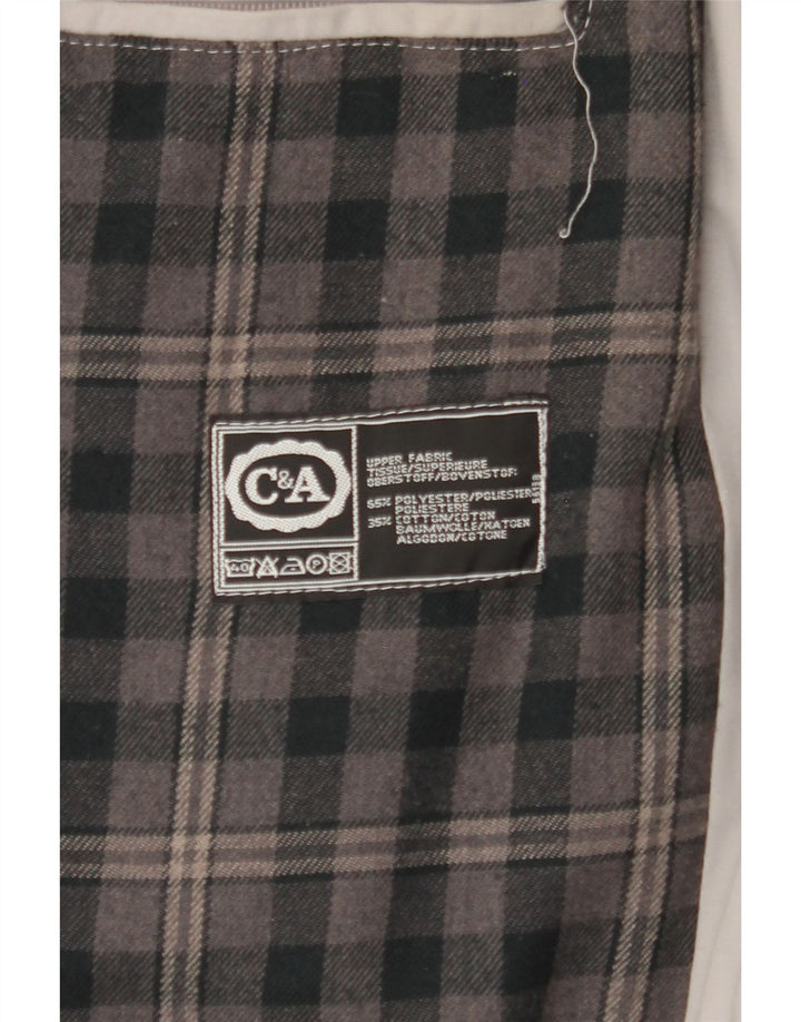 C&A Mens Windbreaker Jacket UK 42 XL Grey Polyester Vintage C&A and Second-Hand C&A from Messina Hembry 