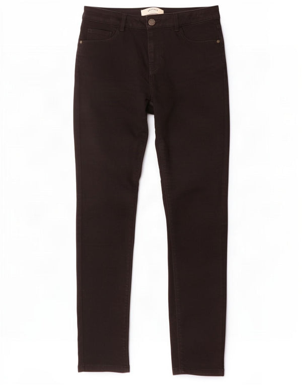 Fat Face Womens Jegging Skinny Jeans UK 12 Medium W30 L29 Black Cotton