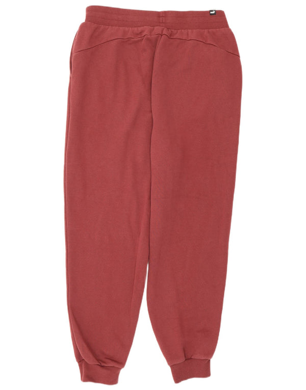 Puma muške trenirke Hlače Joggers Large Burgundy Pamuk