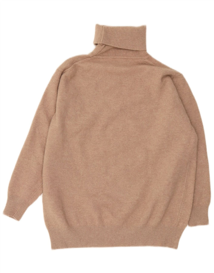 Max Mara ženski pulover s rol izrezom UK 12 Srednje bež
