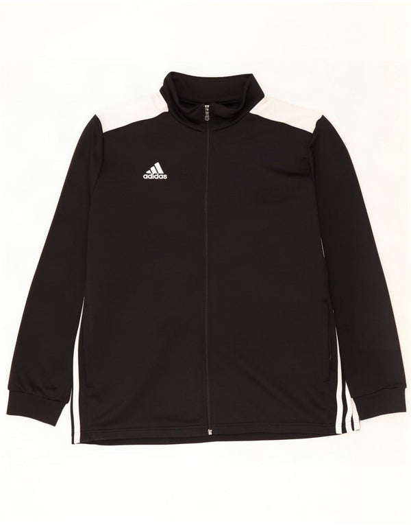 Adidas muška trenirka gornja jakna 2XL crni poliester u boji