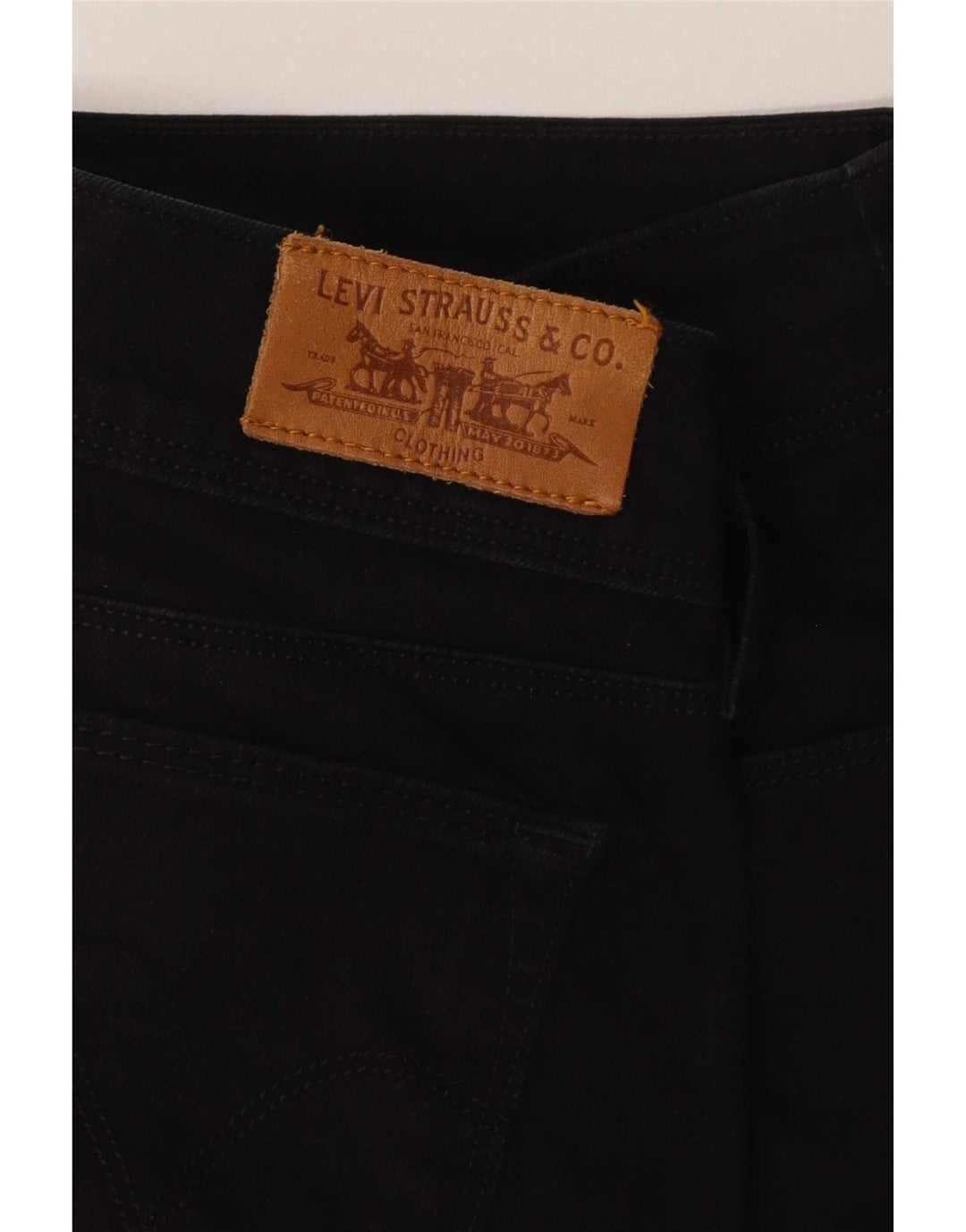 Levi's ženske 571 uske traperice W28 L27 crne