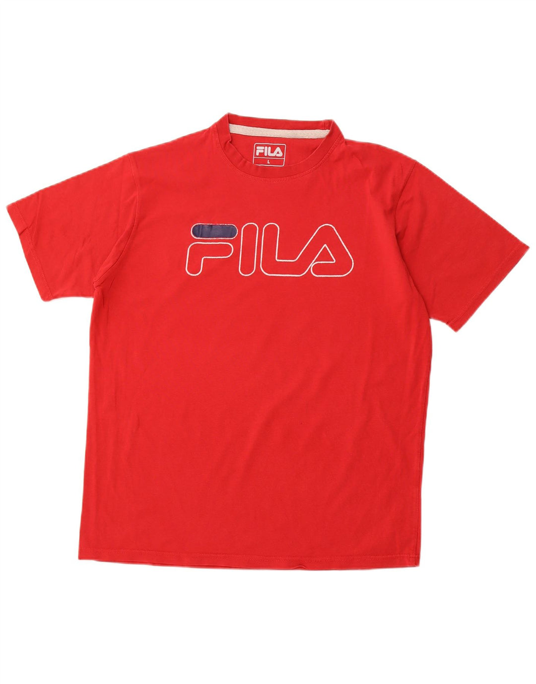 FILA Muška velika crvena majica s grafičkim motivima