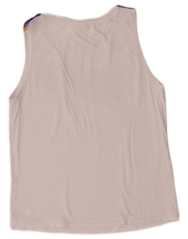 Champion ženski grafički prsluk Top UK 10 Small White