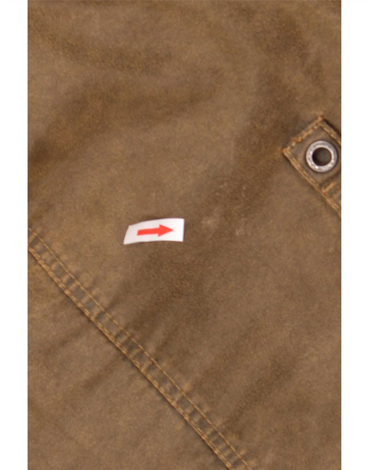 Camel Active muška vojna jakna IT 52 XL smeđi pamuk