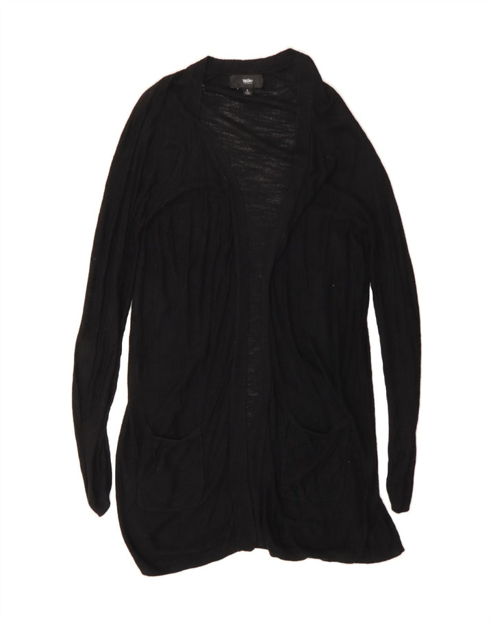 MOSSIMO Womens Longline See Through Cardigan Sweater UK 16 Large Black Vintage Mossimo and Second-Hand Mossimo from Messina Hembry 