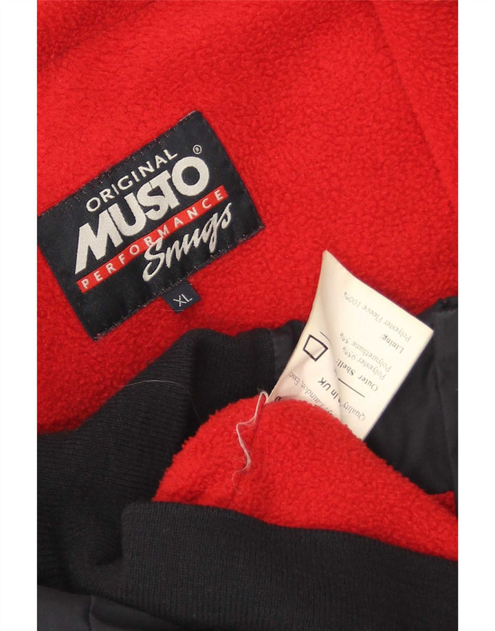 Musto bomber jakna UK 42 XL tamnoplavi poliester
