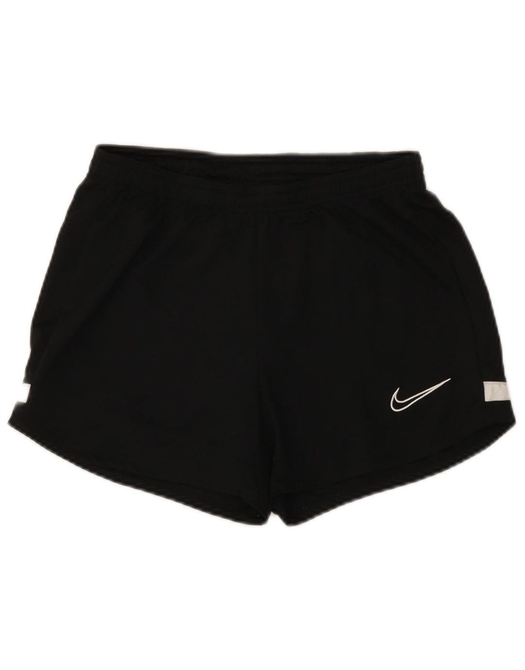Nike ženske sportske kratke hlače UK 8 male crne poliesterske boje