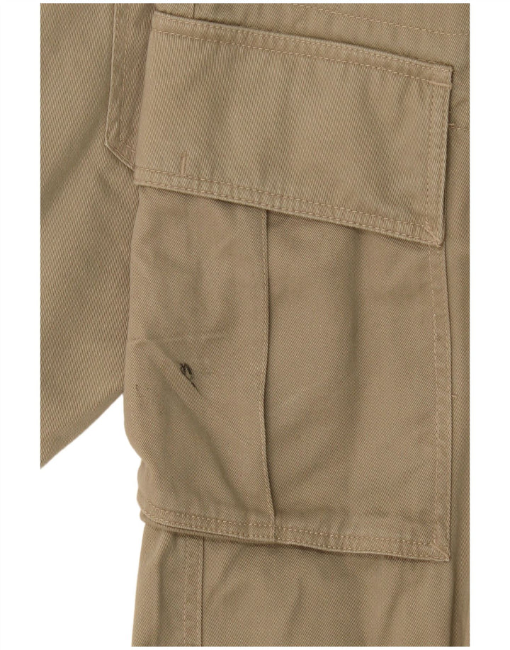 Volcom muške ravne kargo hlače W32 L27 Kaki pamuk