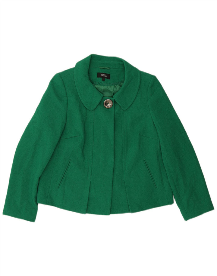 Marks & Spencer ženska bomber jakna UK 14 Srednje zeleni poliester