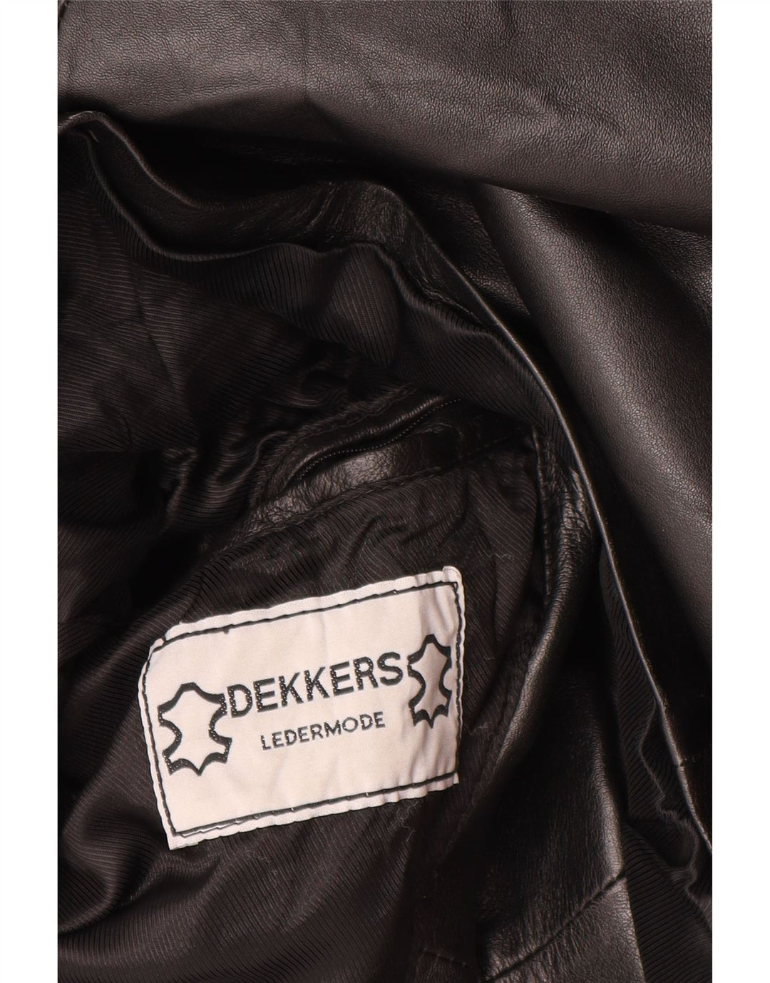 Vintage muška kožna jakna UK 42 XL crna koža