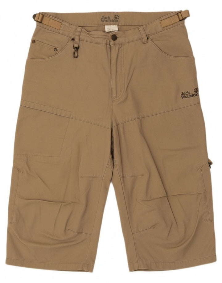 Jack Wolfskin muške kargo bermude W33 velike pamučne bež boje