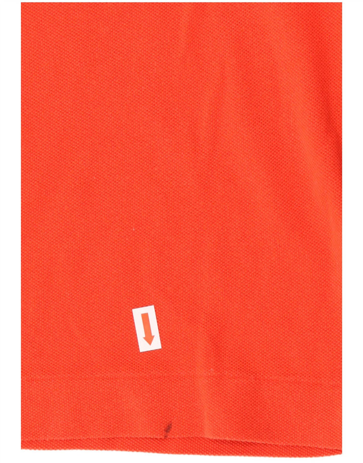 LACOSTE Muška klasična polo majica veličine 4 srednje narančasta pamuk