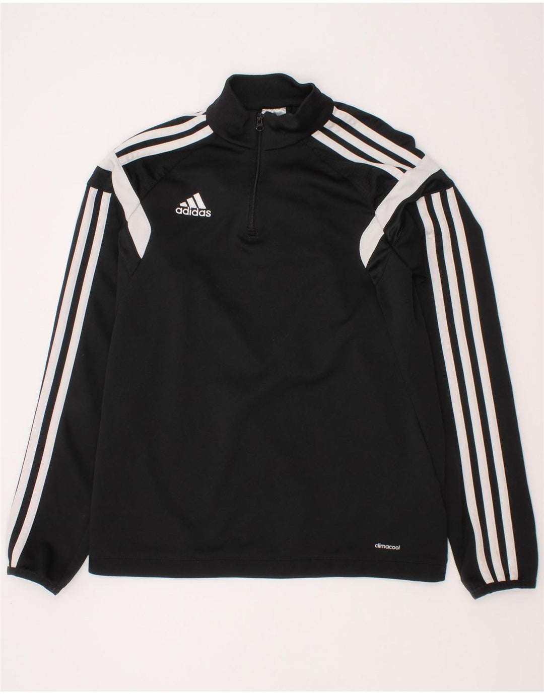 Adidas Boys Climacool Pullover Trenirka Top 11-12 Years Large Black