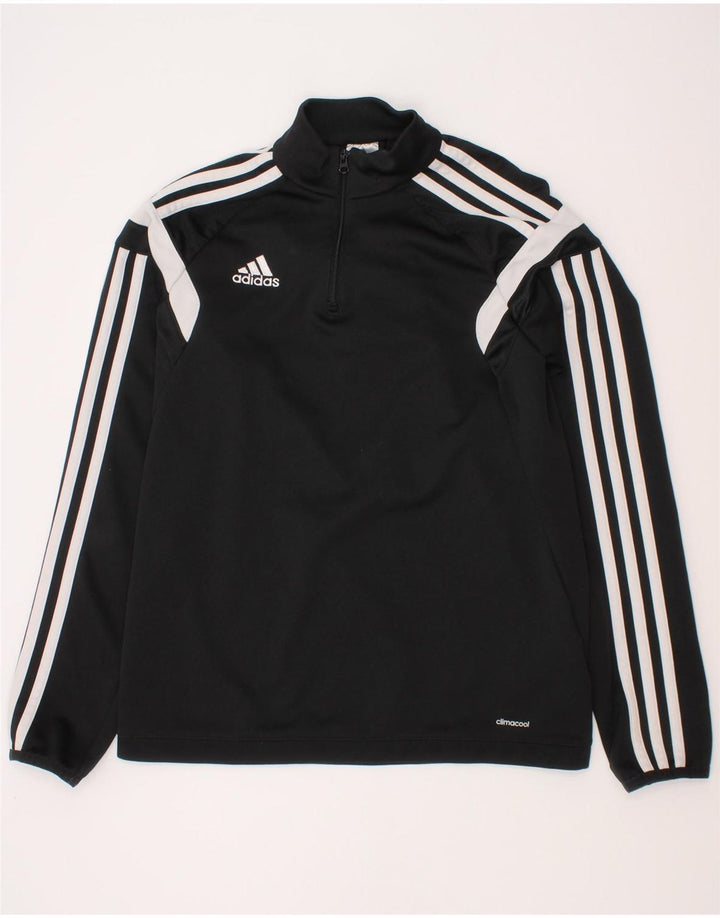 Adidas Boys Climacool Pullover Trenirka Top 11-12 Years Large Black