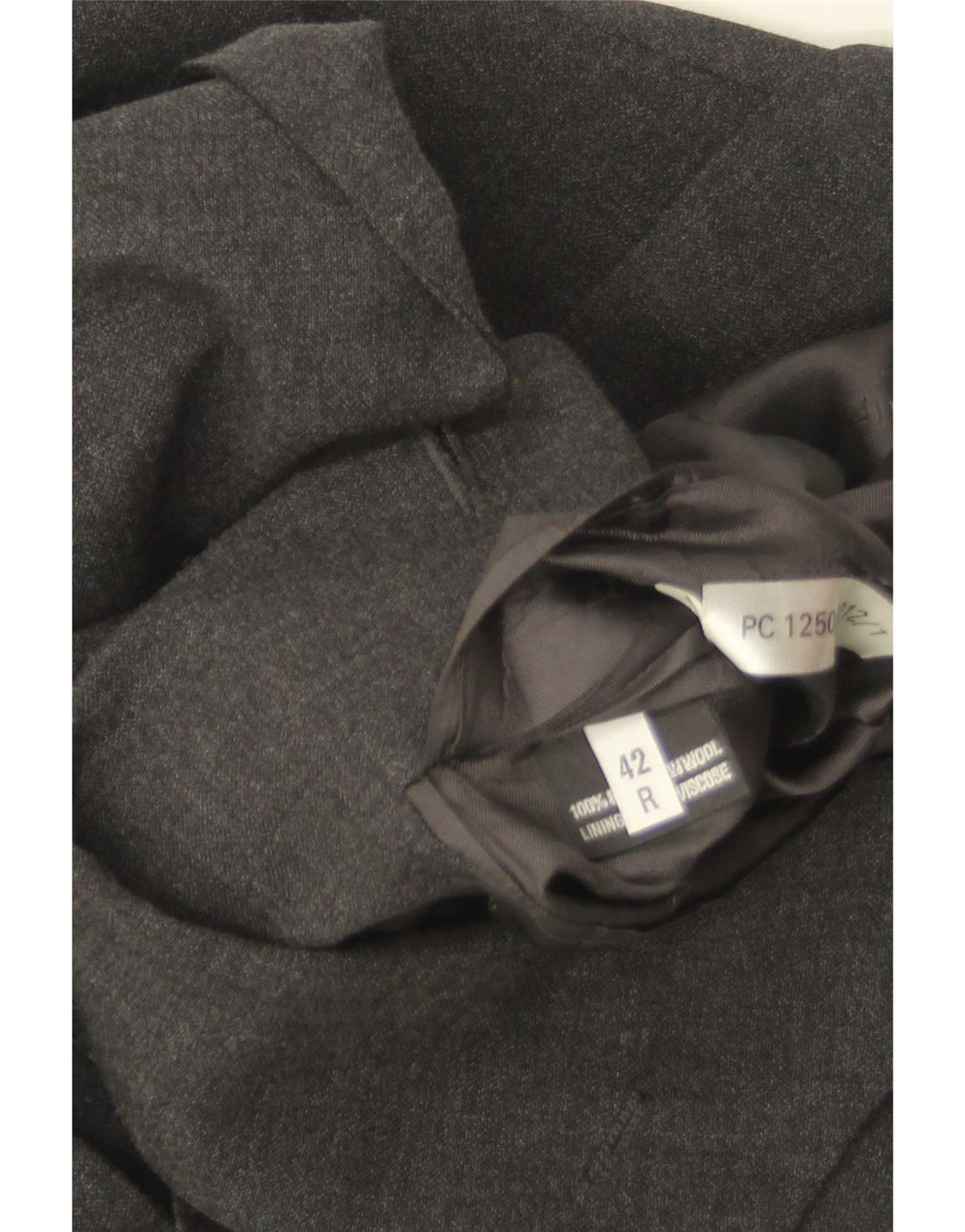 Pierre Cardin muška jakna sa 3 gumba UK 42 XL siva vuna