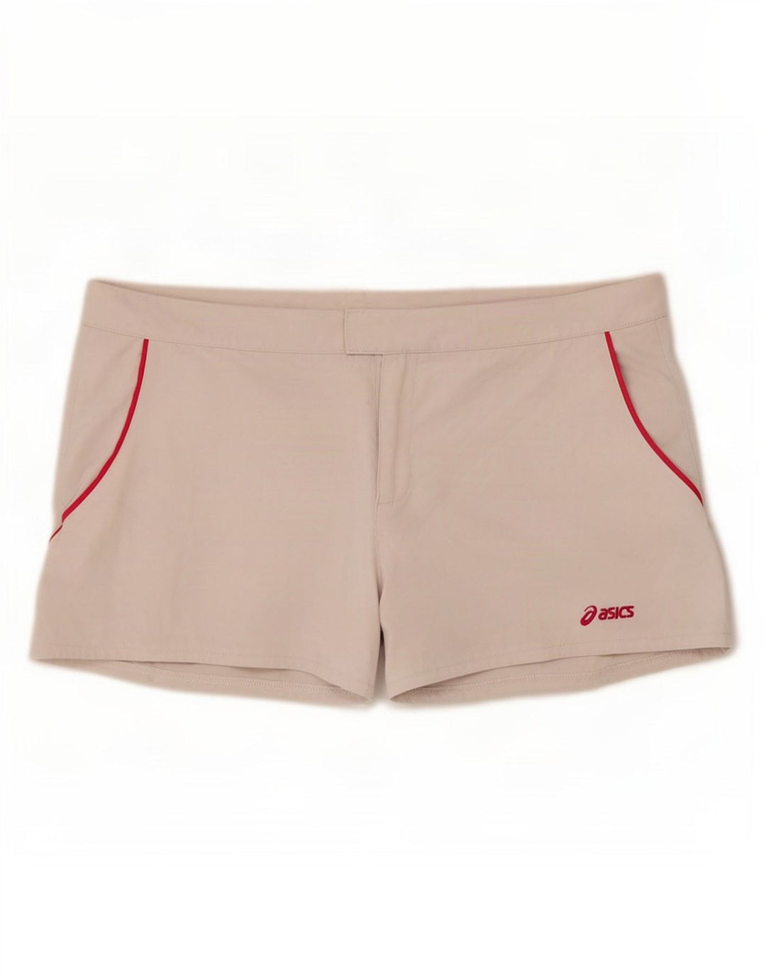 Asics ženske obične sportske kratke hlače UK 18 XL bijeli poliester