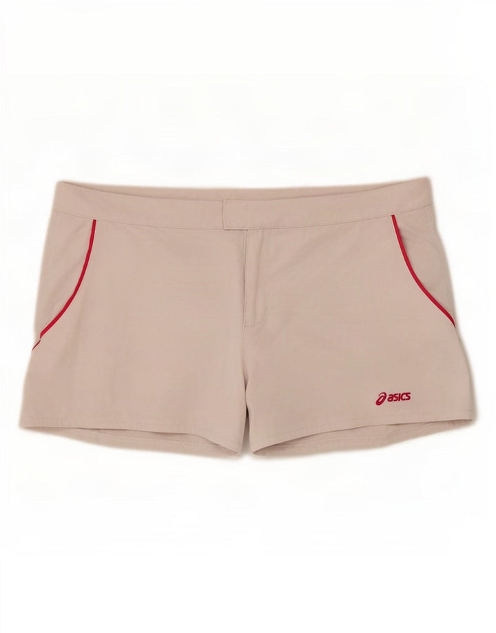 Asics ženske obične sportske kratke hlače UK 18 XL bijeli poliester